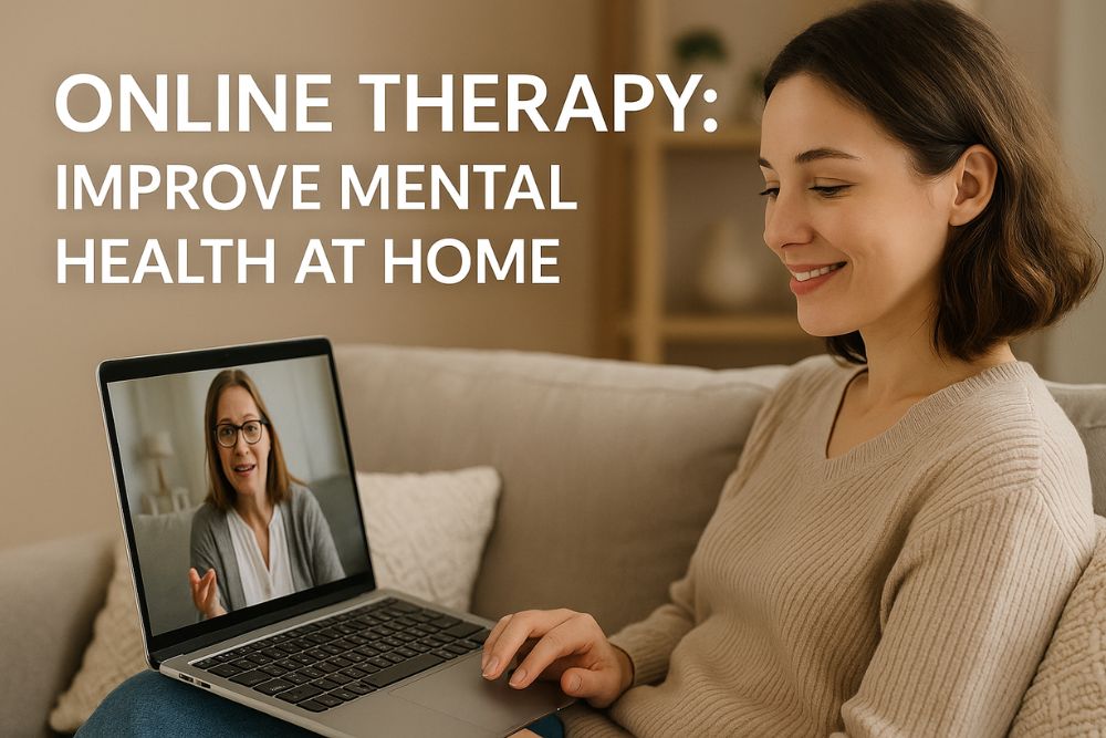 How Online Therapy Can Help Improve Mental Health Right at Home}