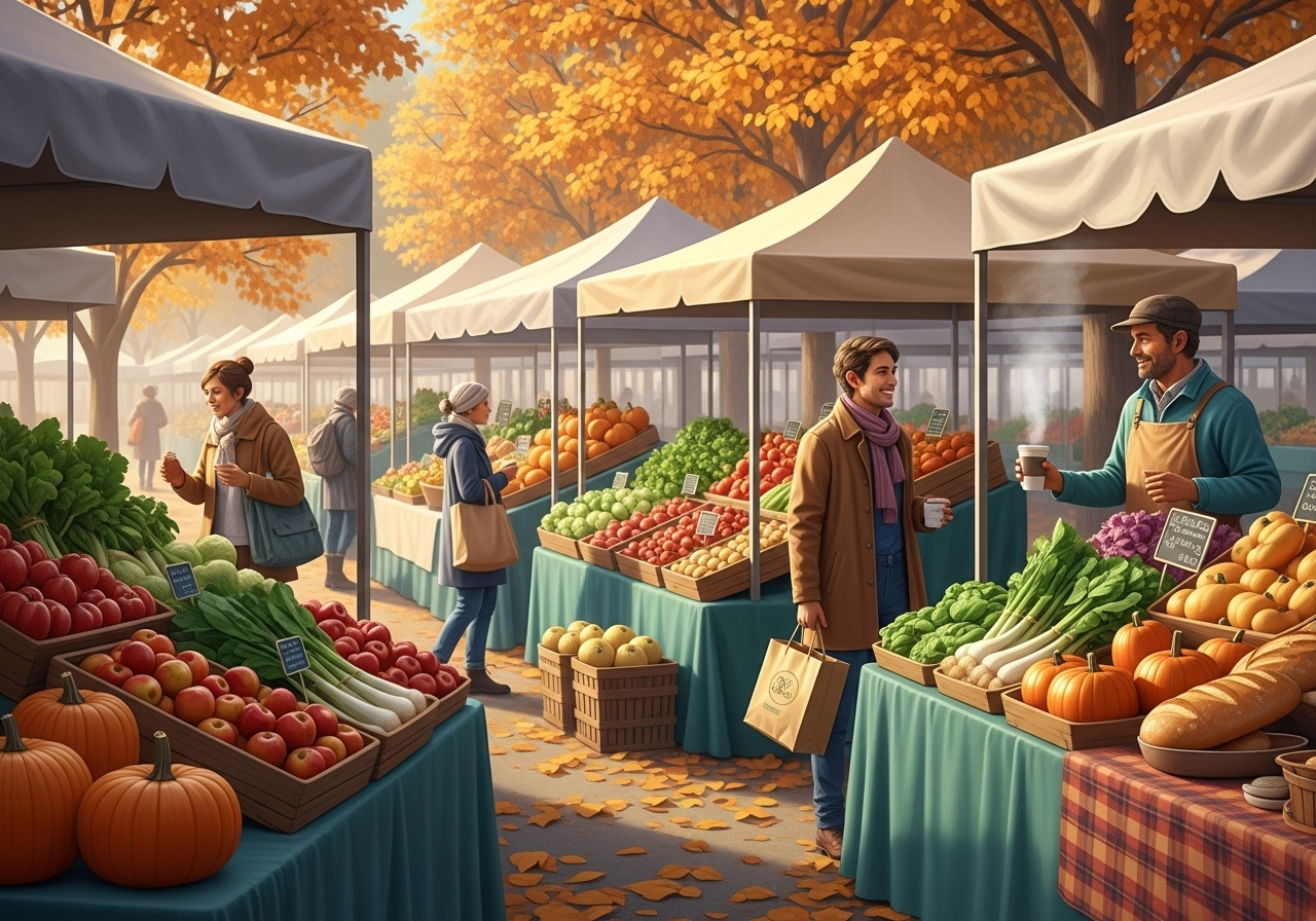 How to Shop Farmers Markets Like a Pro This Fall