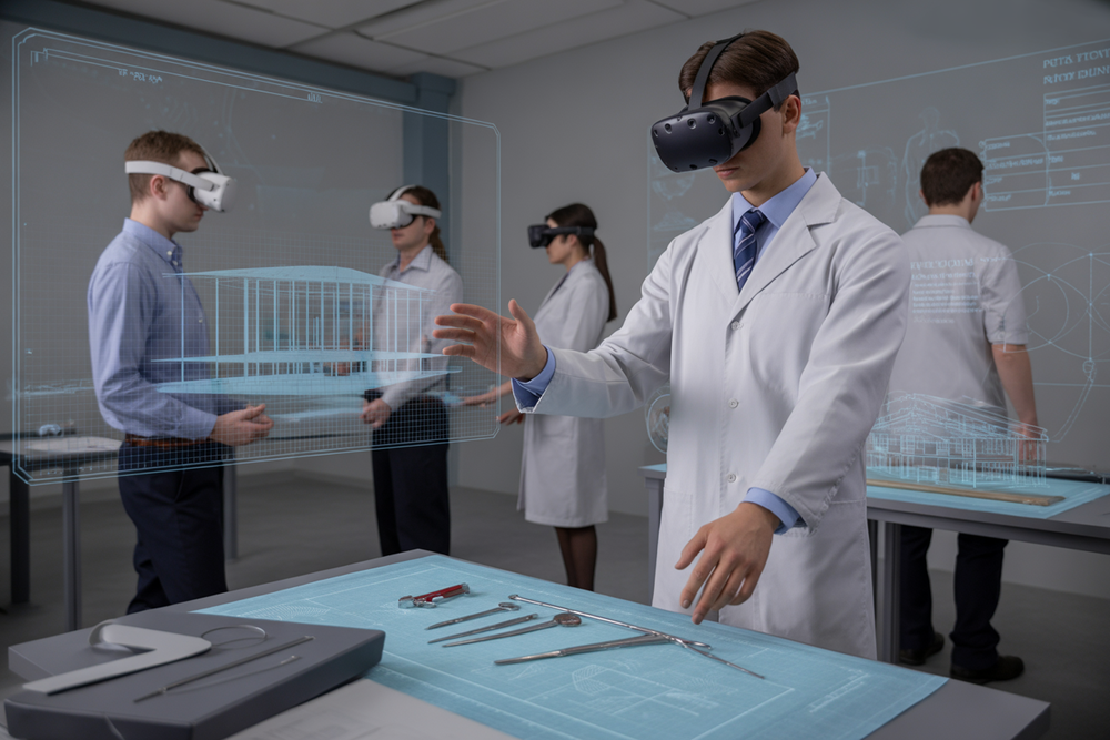 Virtual Reality in Classrooms: Immersive Learning Experiences}