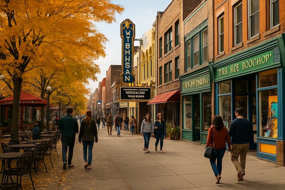 The Most Walkable College Towns in America
