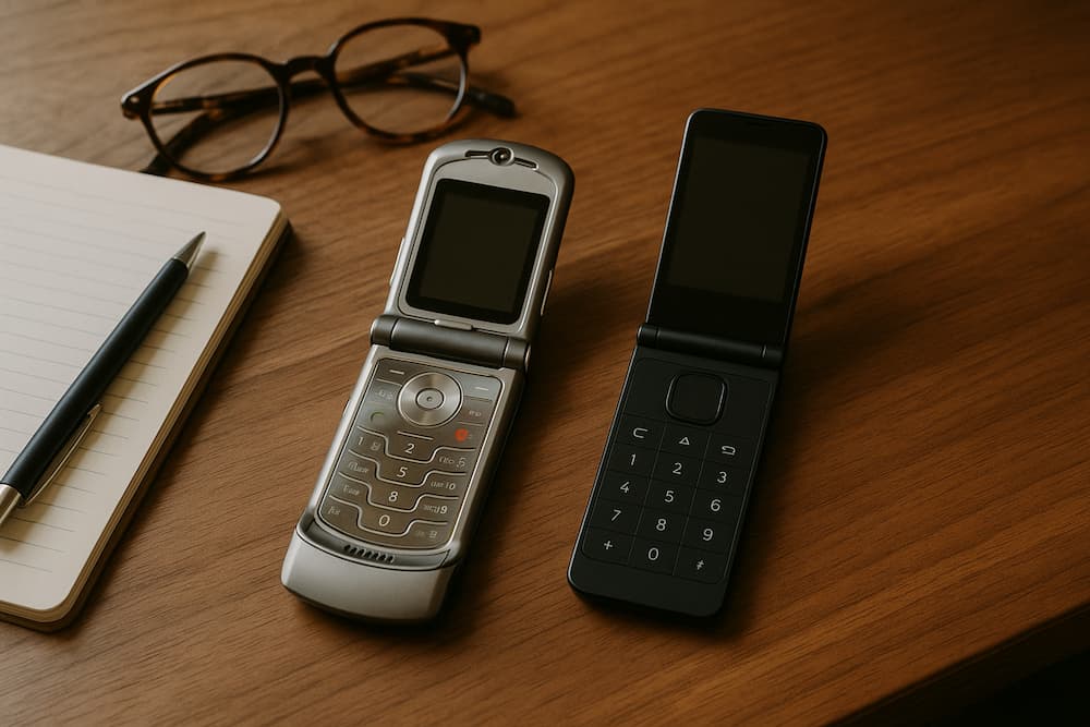 The Return of Flip Phones: Why Simplicity Is Back in Style
