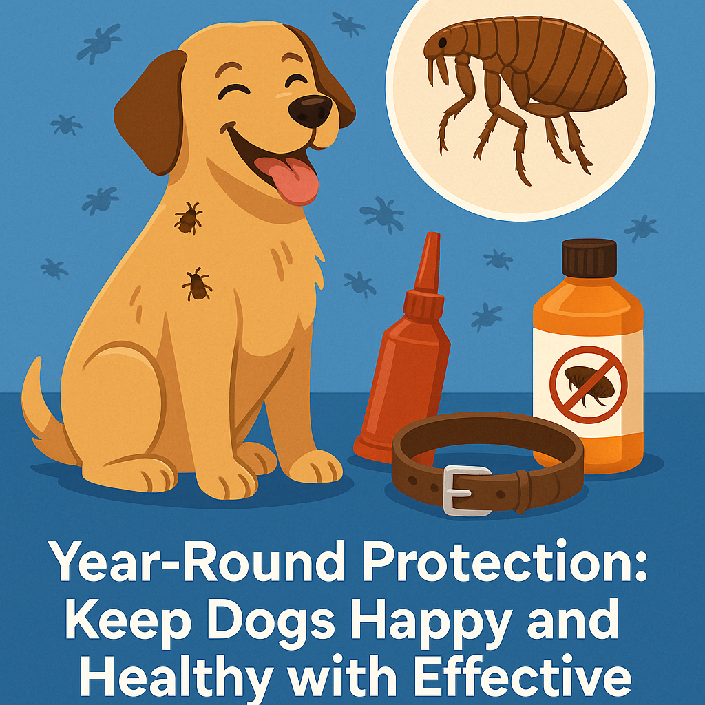 Year-Round Protection: Keep Dogs Happy and Healthy with Effective Flea Treatments